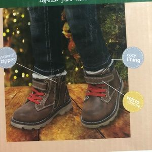 Lily and Dan Boys boots size 9/10 brown